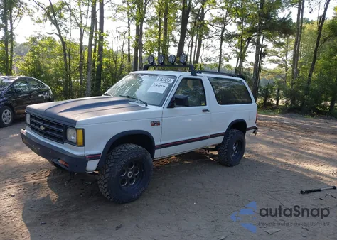 1990 Chevrolet Blazer S10 из США, поврежденный, VIN 1GNCT18Z1L8138267